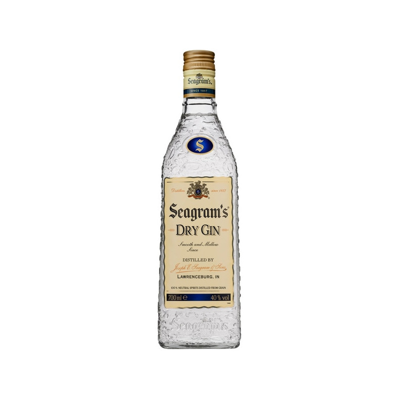 GINEBRA DRY GIN SEAGRAM`S 700ML