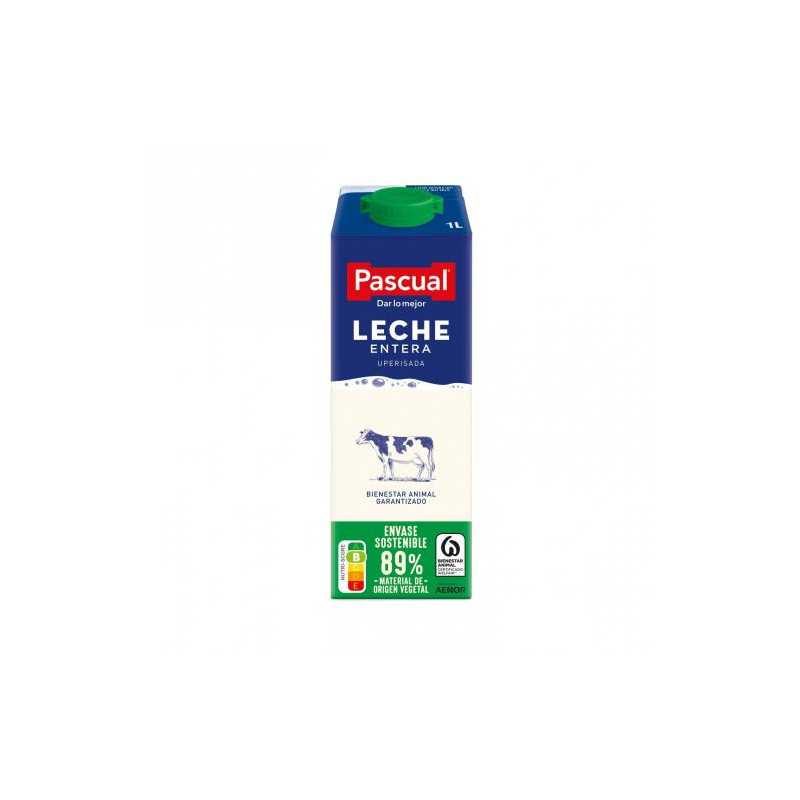 LECHE ENTERA PASCUAL 1L