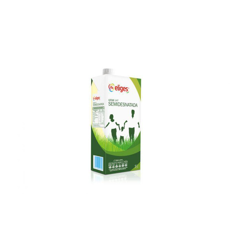 LECHE SEMIDESNATADA IFA 1L