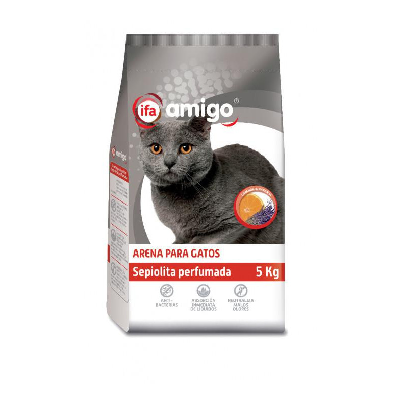ARENA DE GATO PERFUMADA IFA 5KG