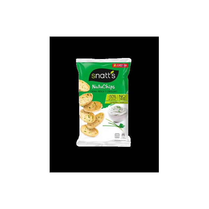 NATUCHIPS SOUR CREAM 65GR