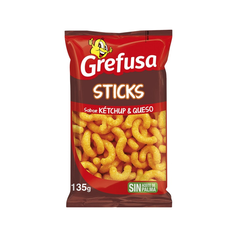 STICKS KETCHUP Y QUESO 120GR
