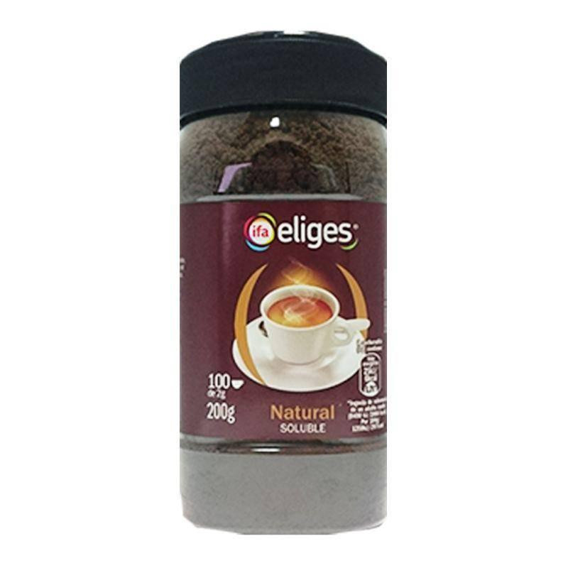 CAFÉ SOLUBLE NATURAL IFA 200GR