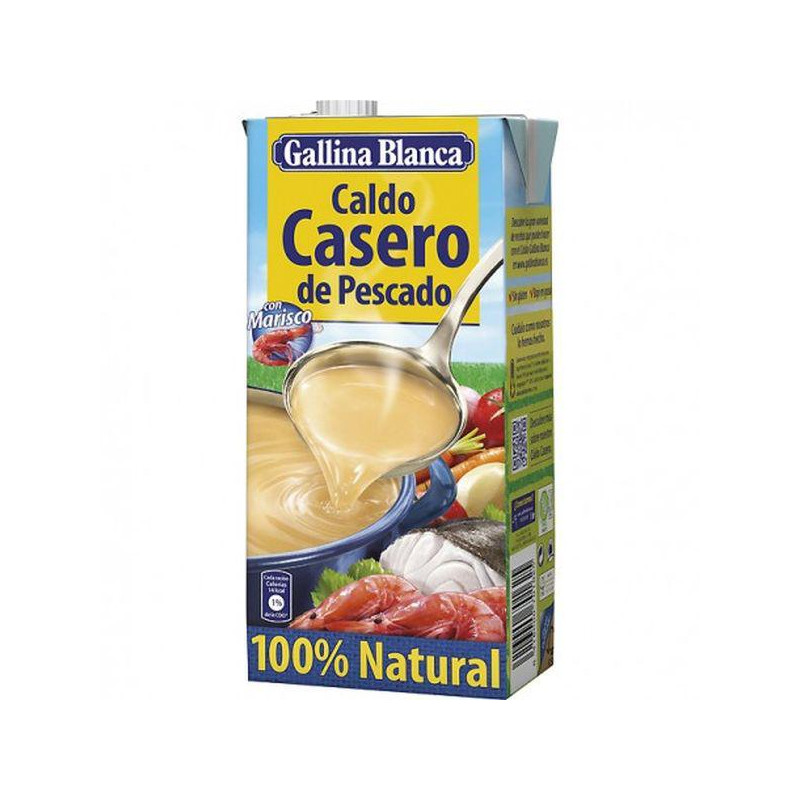 CALDO DE PESCADO GALLINA BLANCA 1L