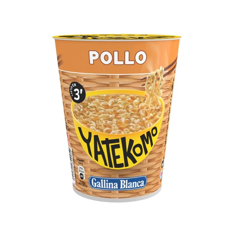 FIDEOS ORIENTALES SABOR POLLO YATEKOMO 60GR