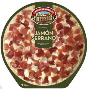 PIZZA JAMÓN SERRANO TARRADELLAS 390GR