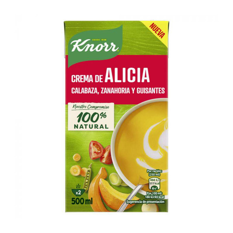 CREMA ALICIA KNORR 500ML