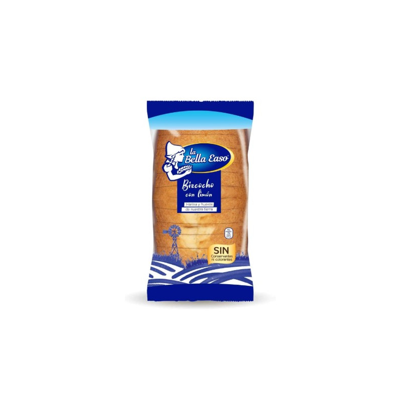 BIZCOCHO LIMON LA BELLA EASO 230GR