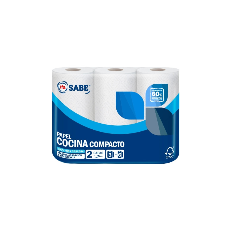 ROLLO DE COCINA COMPACTO PACK 3 IFA