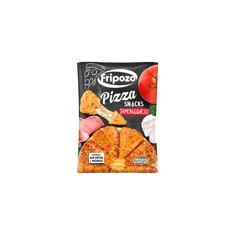 PIZZA SNACKS JAMON Y QUESO 500GR
