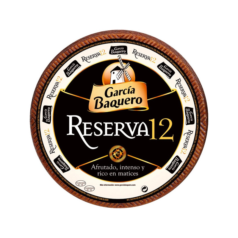 QUESO RESERVA 12 MESES GARCIA BAQUERO