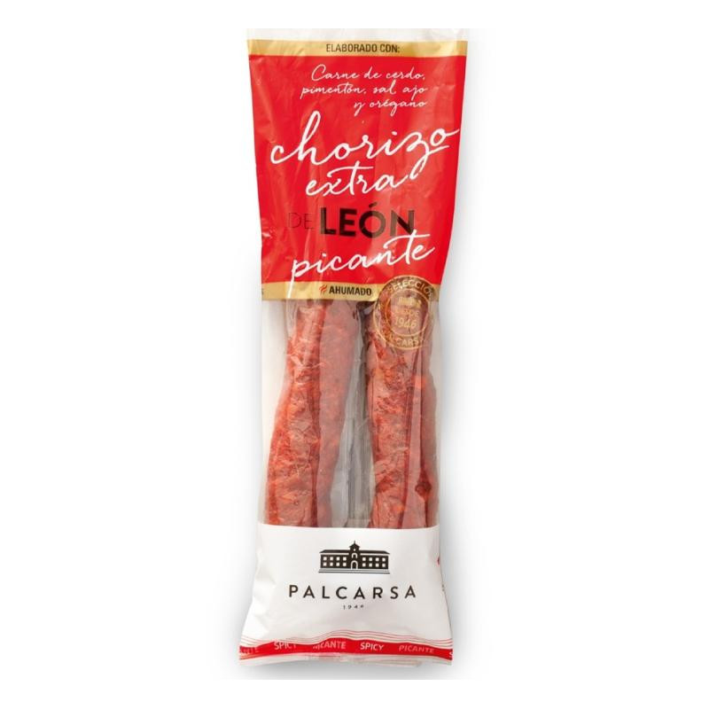 CHORIZO LEÓN PICANTE PALCARSA 325GR