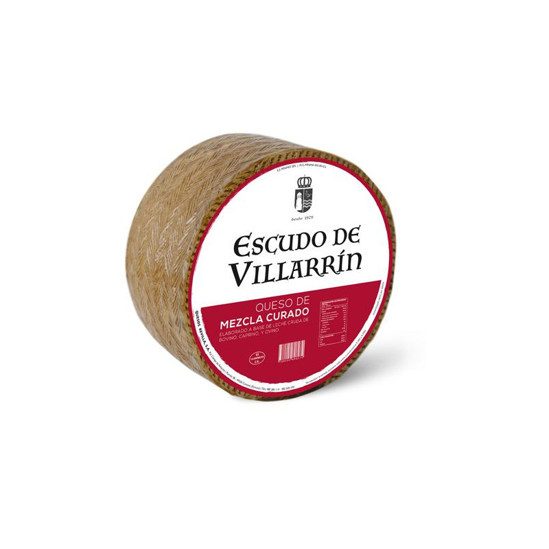 QUESO CURADO MEZCLA ESCUDO VILLARIN