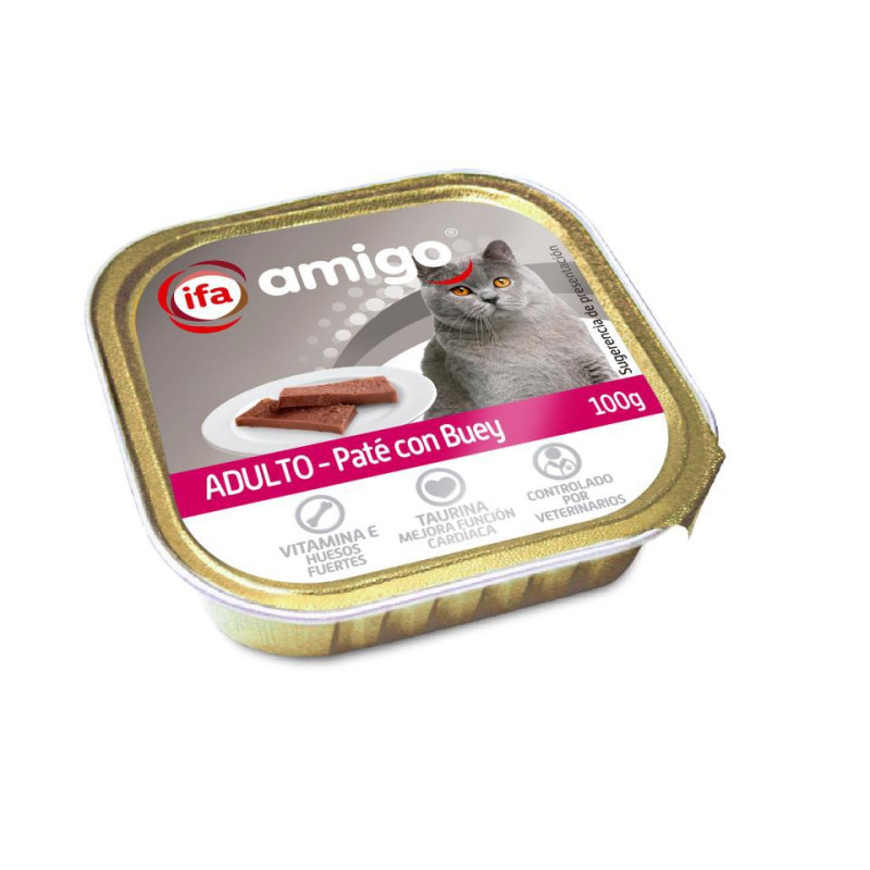 PATÉ GATO BUEY IFA 100GR