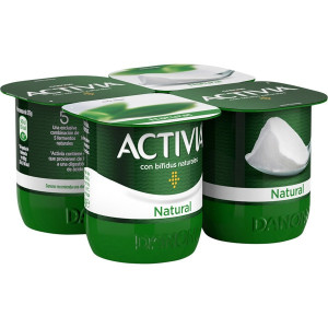 YOGUR ACTIVIA NATURAL PACK 4