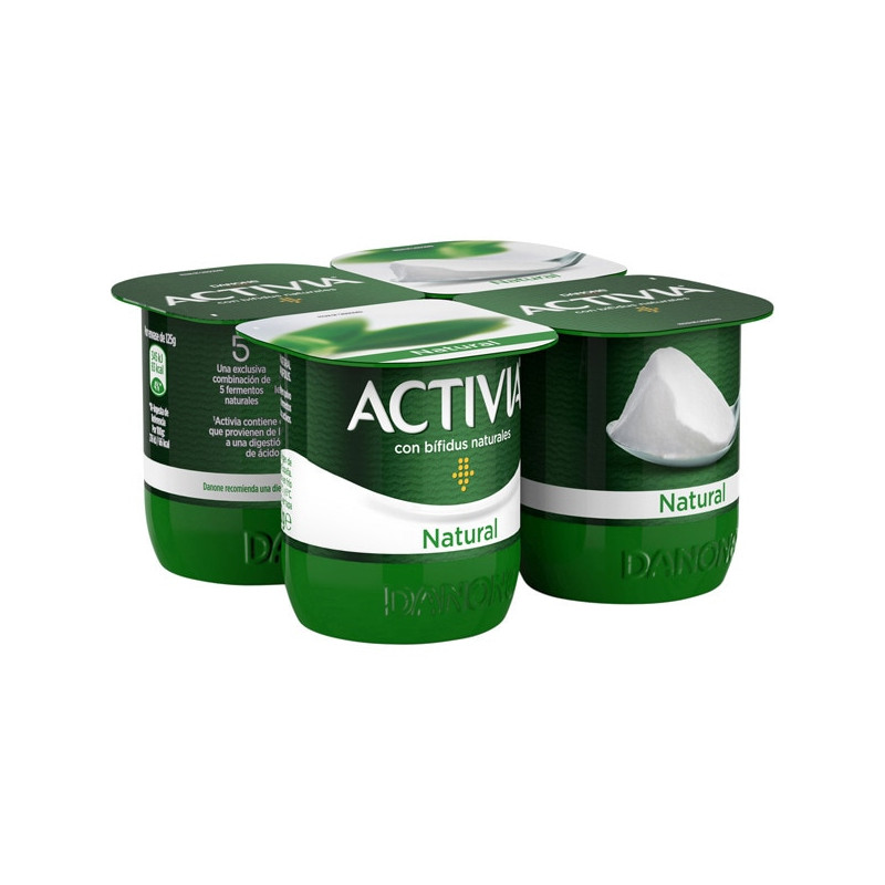 YOGUR ACTIVIA NATURAL PACK 4