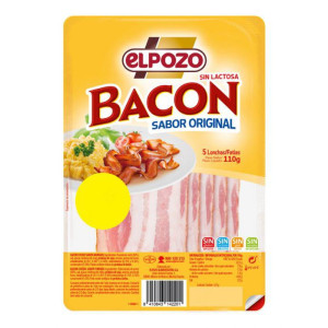 BACON LONCHAS EL POZO 110GR