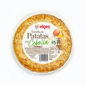 TORTILLA DE PATATA CON CEBOLLA IFA 500GR