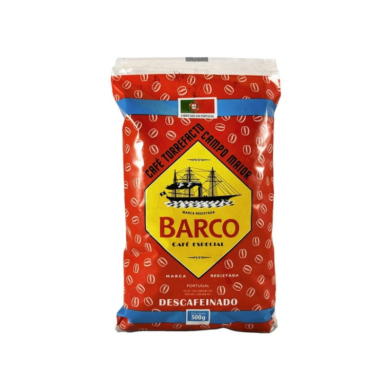 CAFÉ DESCF  GRANO 500GR EL BARCO  