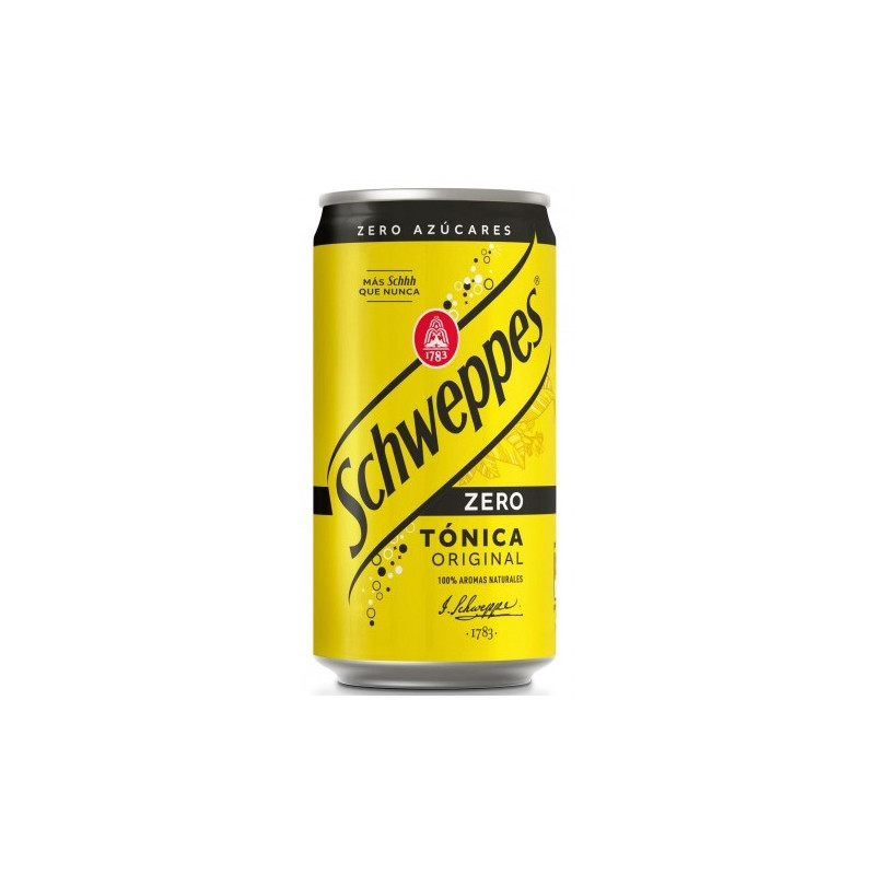 TONICA SCHWEPPES ZERO LATA 25CL