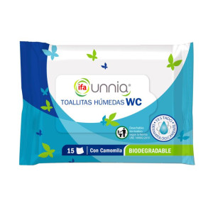 TOALLITAS HUMEDAS WC IFA 15UD