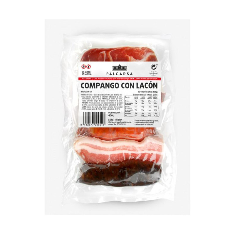 COMPANGO PALCARSA C/LACON 400GR