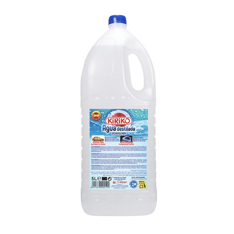 AGUA DESIONIZADA  KIRIKO 5LT