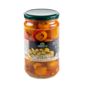 ACEITUNAS SABOR BERENJENA 350GR