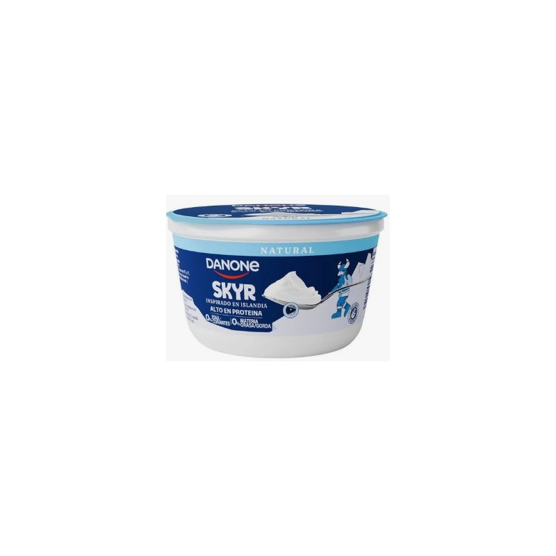 YOGUR SKYR NATURAL ALTO PROTEÍNA DANONE 480GR