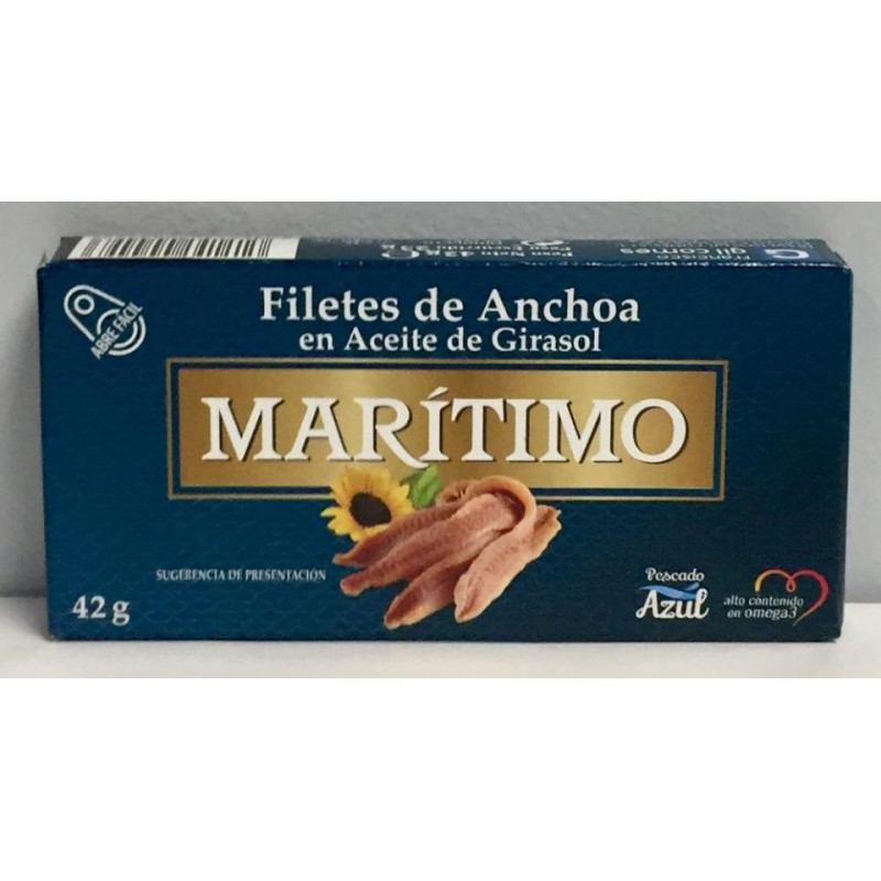 ANCHOA EN ACEITE DE GIRASOL MARITIMO 