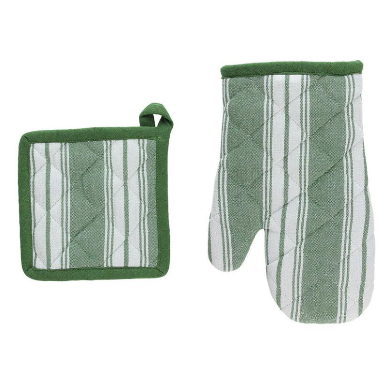 SERIE TEXTILE VERDE  MANOPLA AGARRADOR