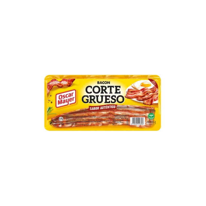 BACON AHUMADO LONCHAS GRUESAS ÓSCAR MAYER 175GR