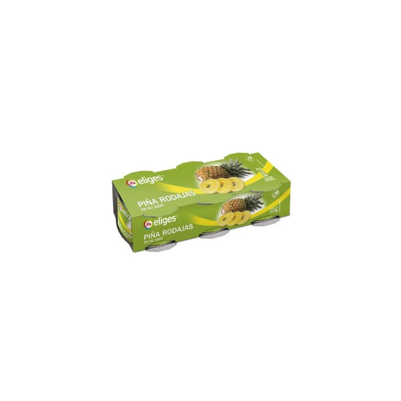 PIÑA IFA JUGO 3X220GR