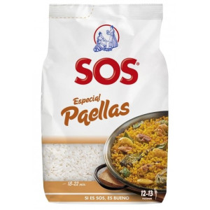 ARROZ ESPECIAL PAELLAS SOS 1KG