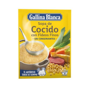 SOPA SOBRE COCIDO GALLINA BLANCA 72G
