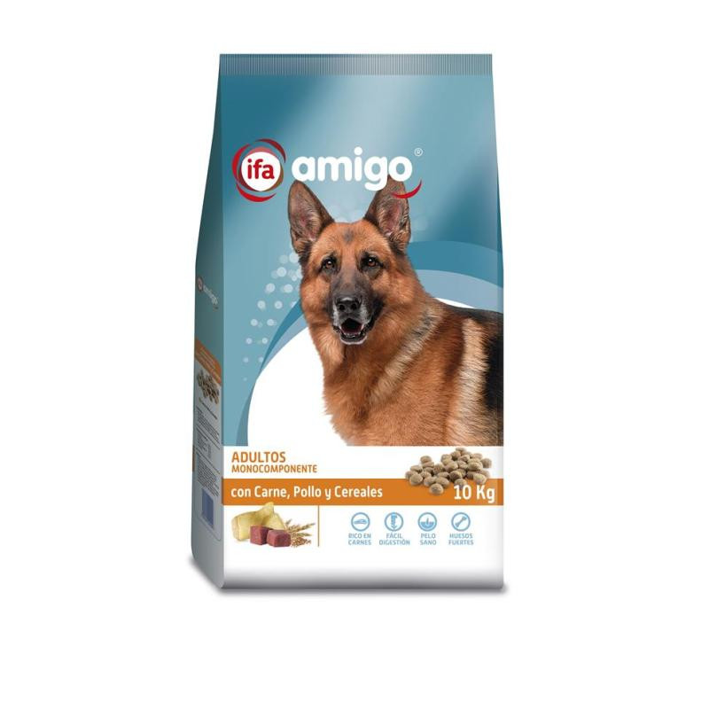 COMIDA DE PERRO MONOCOMPONENTE 10KG IFA