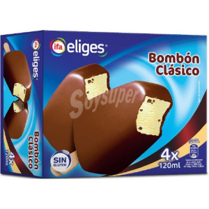 HELADO BOMBON CLASICO IFA 4X120ML