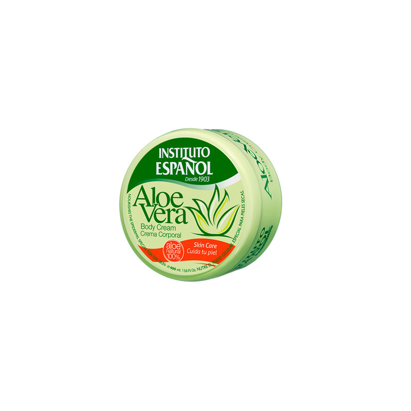 CREMA CORPORAL ALOE VERA INSTITUTO ESPAÑOL 400ML