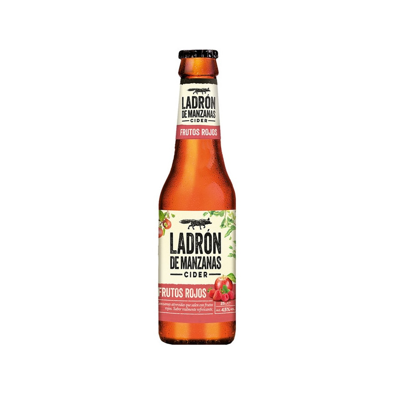 CIDER LADRÓN MANZANAS BOTELLÍN 25CL