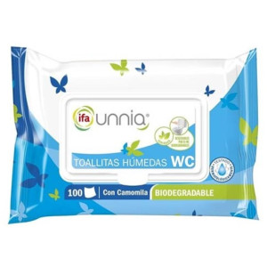 TOALLITAS WC ADULTO BIO UNNIA 100UDS