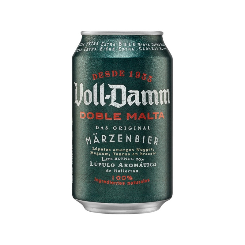 CERVEZA VOLL DAMM LATA 33CL