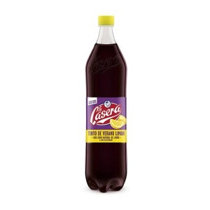TINTO DE VERANO CASERA SIN ALCOHOL CON LIMON 1 5L