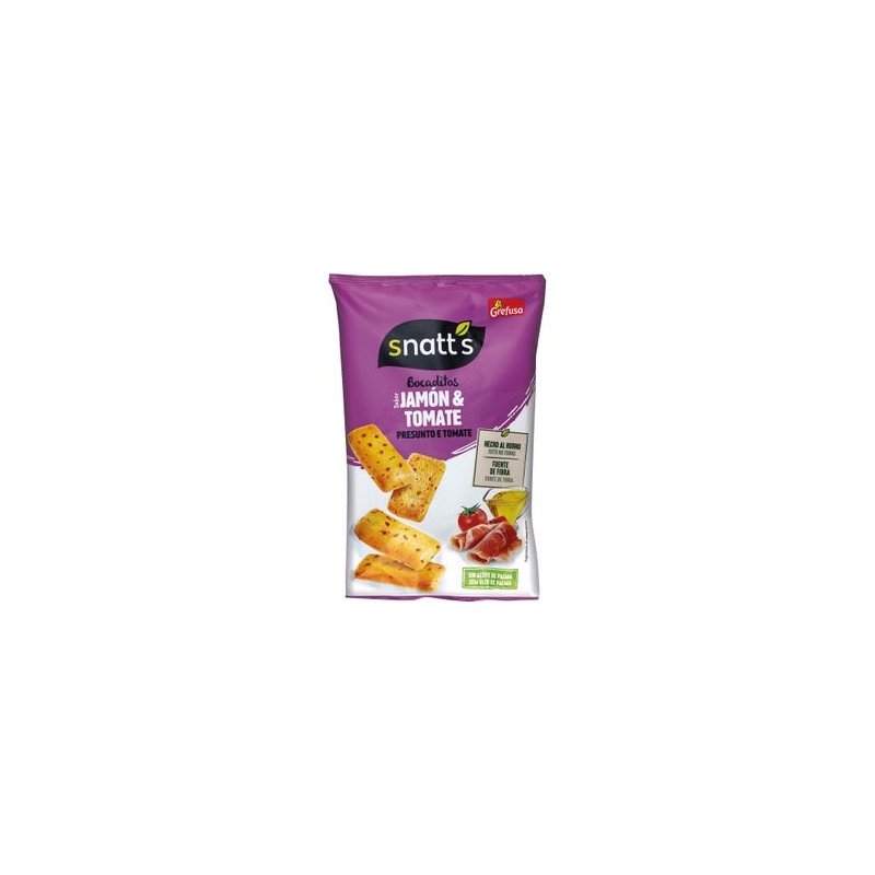 BOCADITOS DE JAMON Y TOMATE 80GR