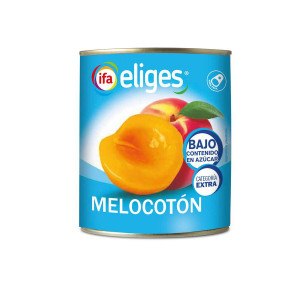 MELOCOTÓN ALMIBAR SIN AZUCAR IFA 480G