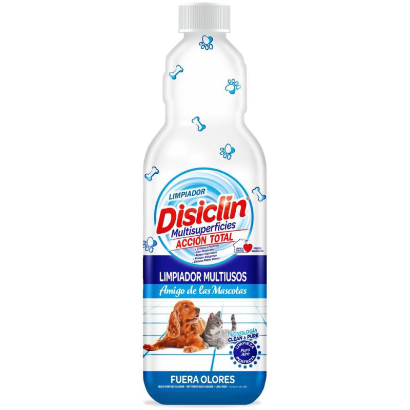 LIMPIADOR DISICLIN MASCOTAS 1L