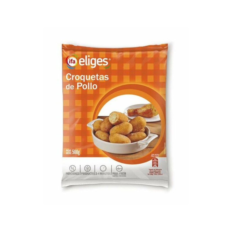 CROQUETAS DE POLLO IFA 500GR