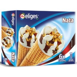 HELADO CONO NATA ELIGES 6X120ML