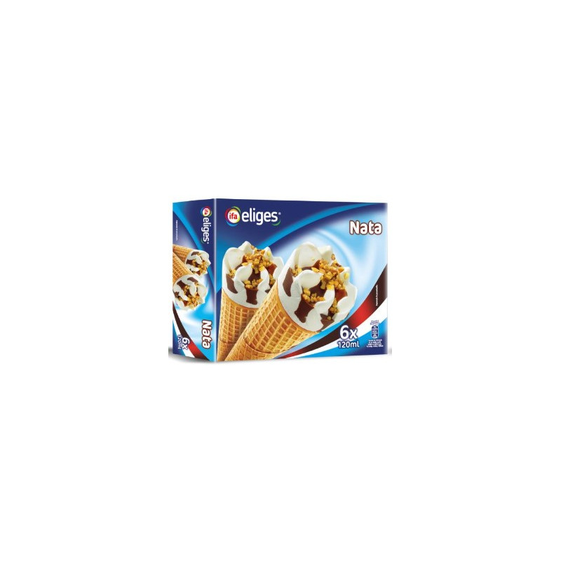 HELADO CONO NATA ELIGES 6X120ML