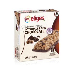 BARRITA INTEGRAL CHOCOLATE IFA 6x150GR