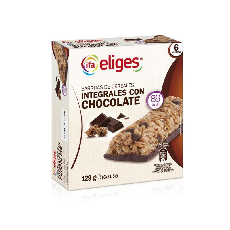 BARRITA INTEGRAL CHOCOLATE IFA 6x150GR